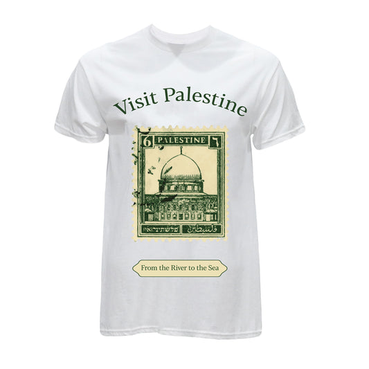 VISIT PALESTINE STAMP T-SHIRT