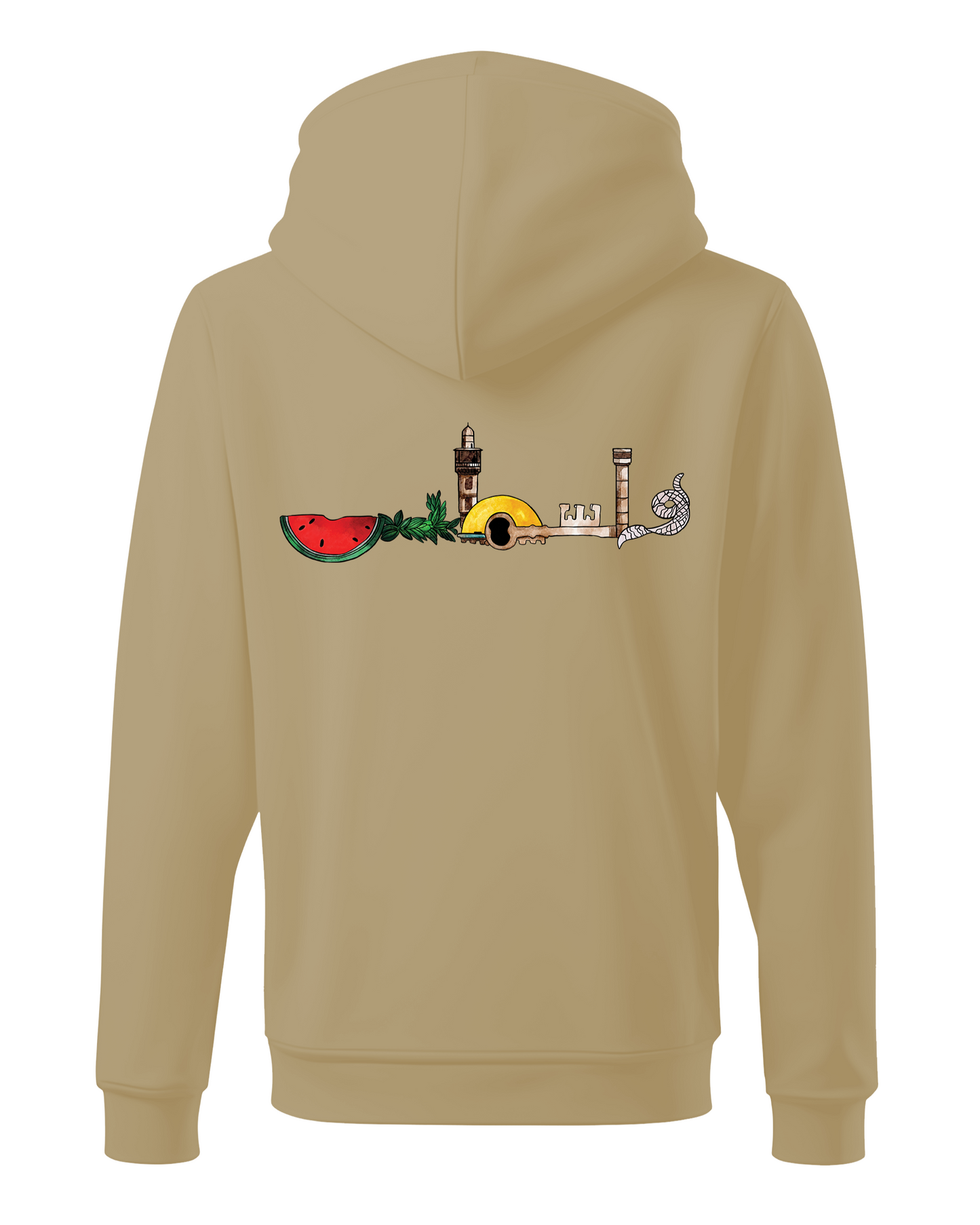 Palestine Symbols Hoodie