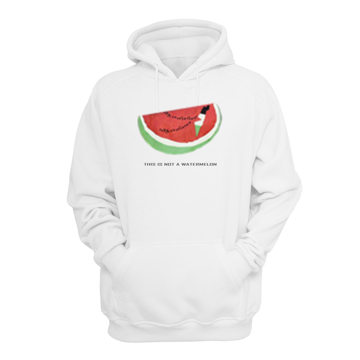 “THIS IS NOT A WATERMELON PALESTINE COLLECTION PULLOVER HOODIE”