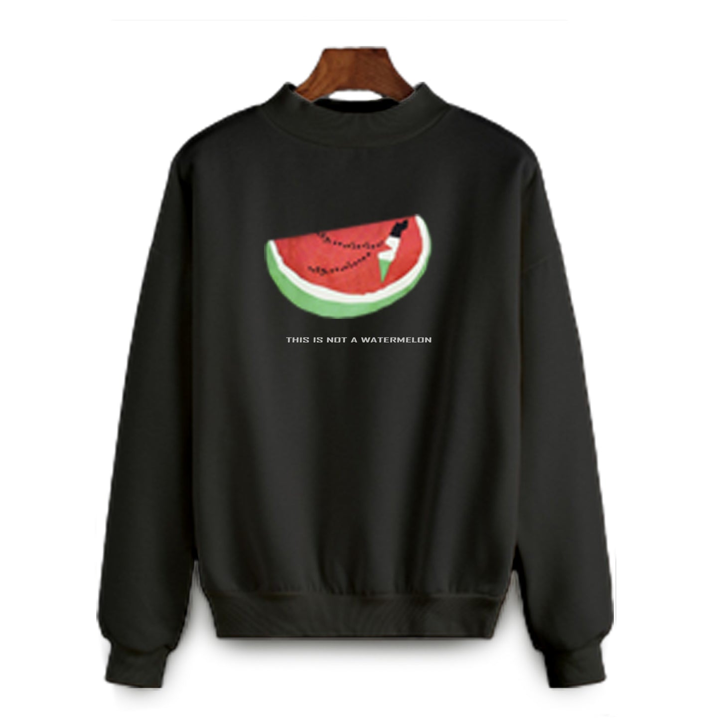 THIS IS NOT A WATERMELON SWEATSHIRT